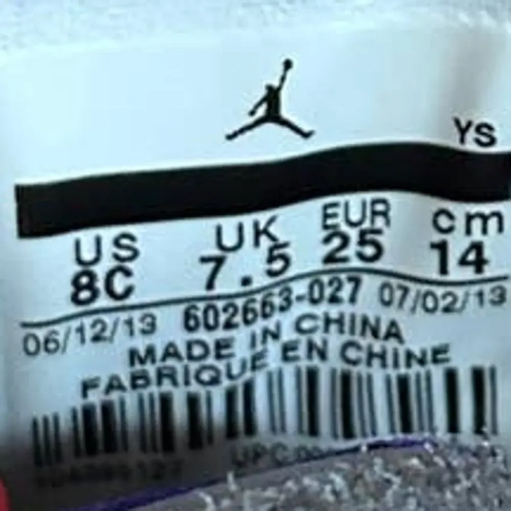 Nike -Jordan Flight Club 90 -Sneakers -Gray/Black -Kids Toddler - 8C -602663-027